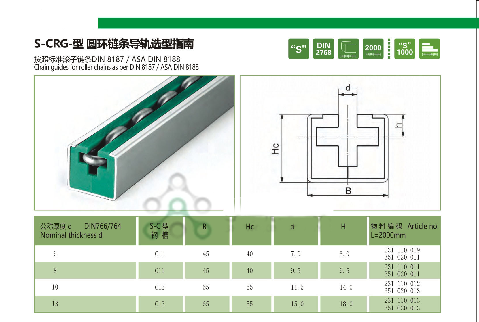 链条托条 链条托条